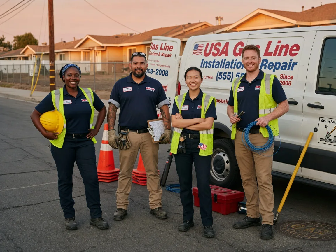 Gas Line Installation company in Orland, CA